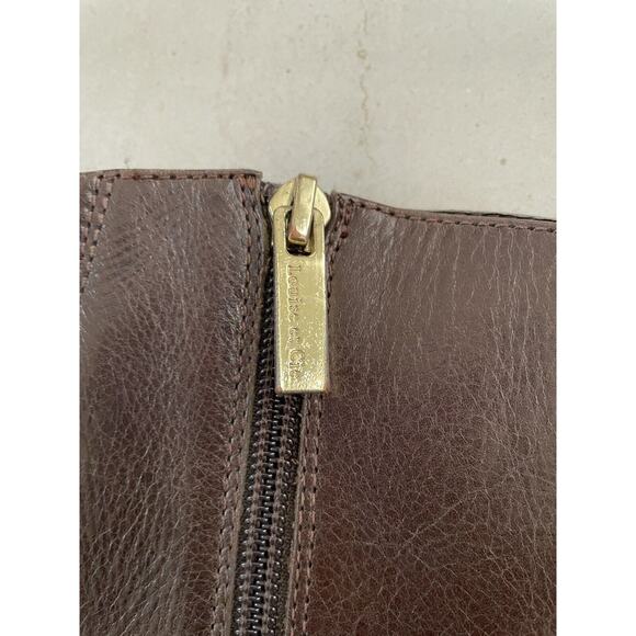 Louise et Cie Lienz Boots Knee High Leather Side Zip FLAWS - Picture 7 of 15